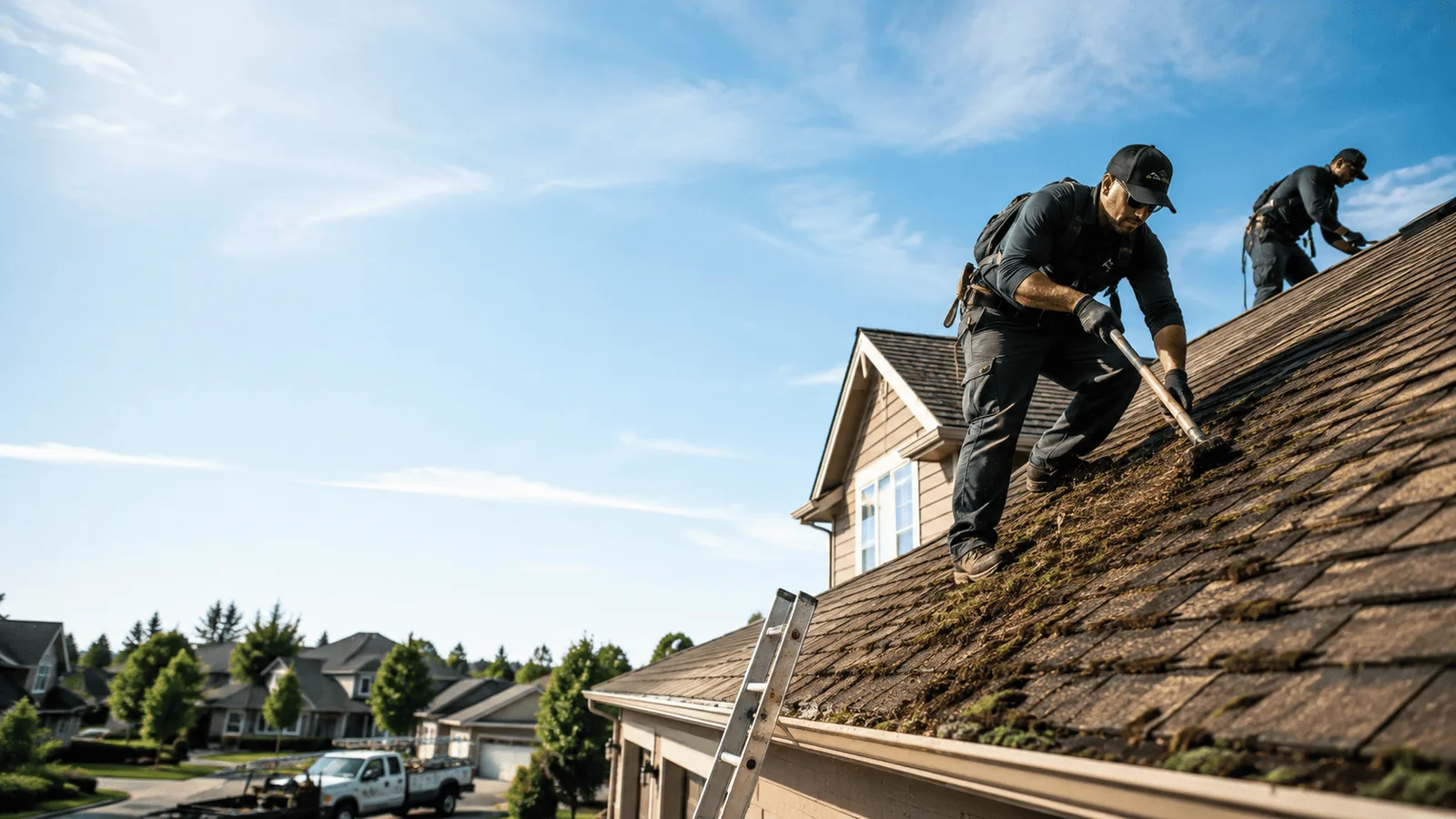 Roof Moss Removal in Needham Heights, MA near me